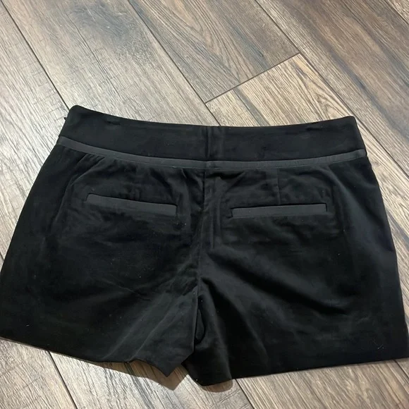 LOFT black velour shorts NWT 2P - Picture 2 of 6